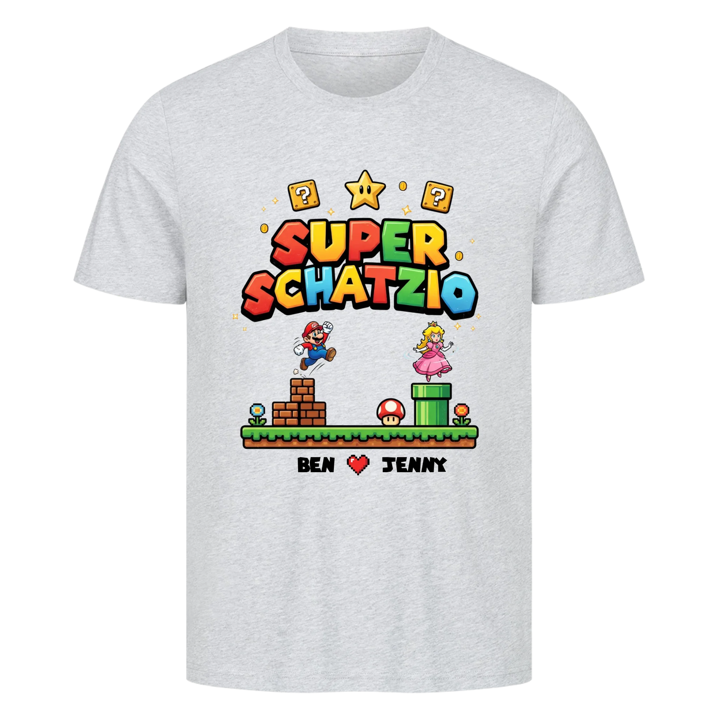 Personalisiertes Shirt "Super Schatzio"