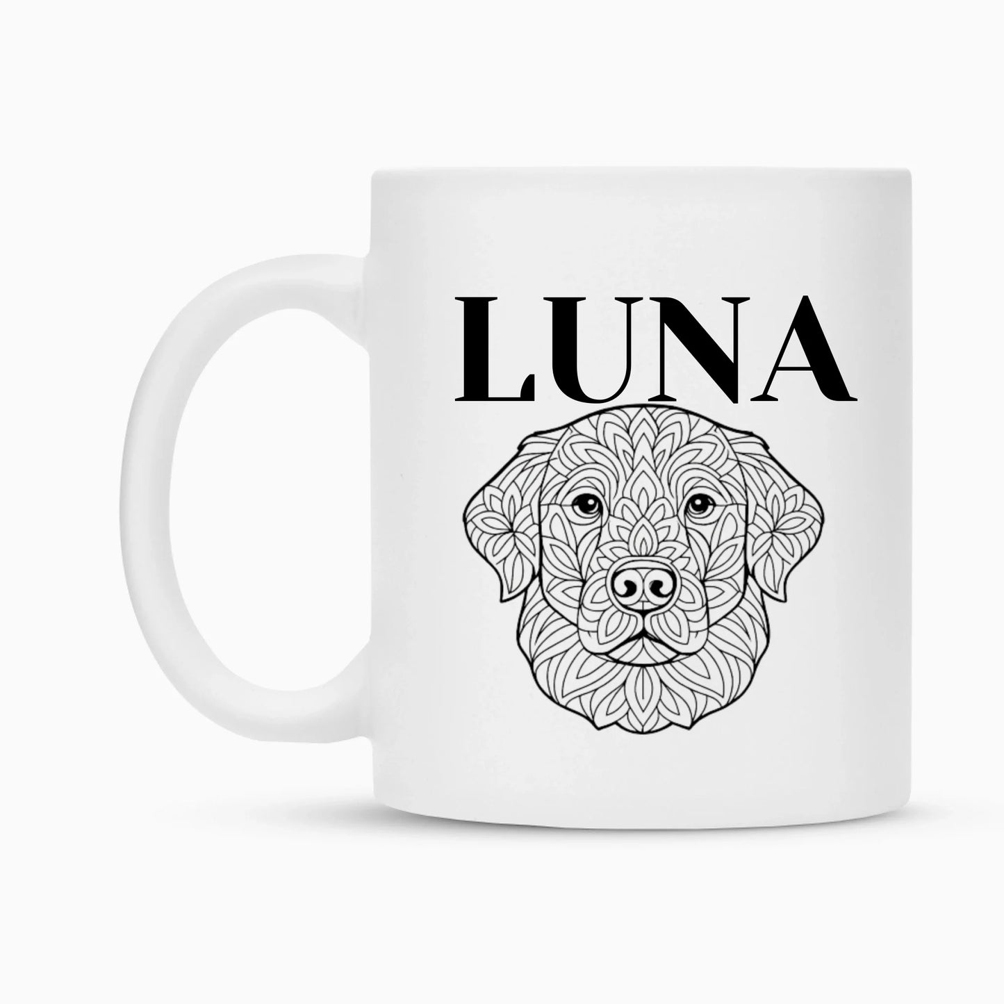 Personalisierte Tasse "Mandala"