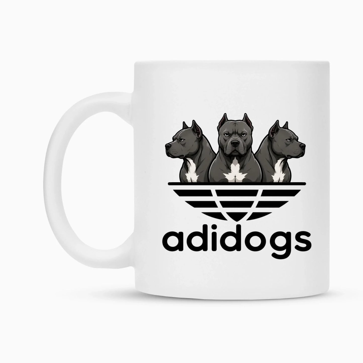 Personalisierte Tasse "adidogs"
