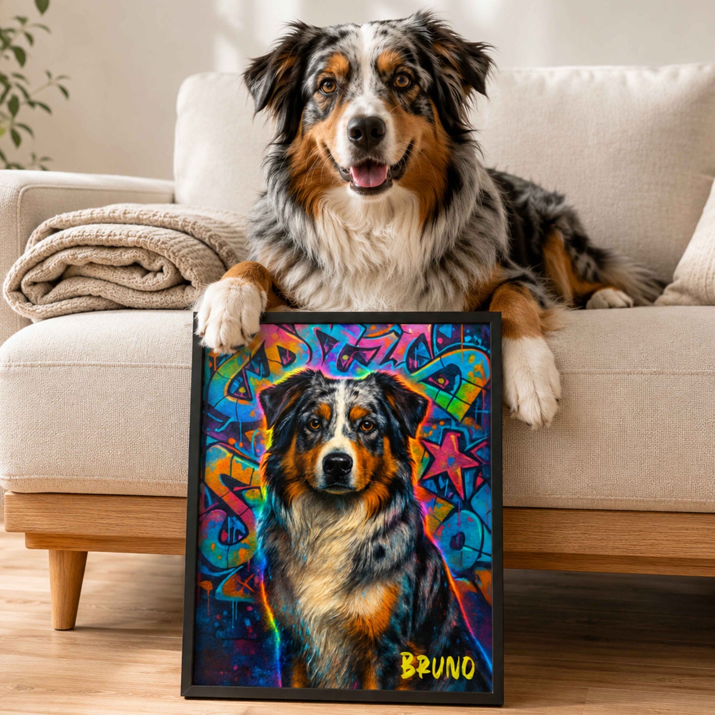 Personalized "Graffiti" Poster