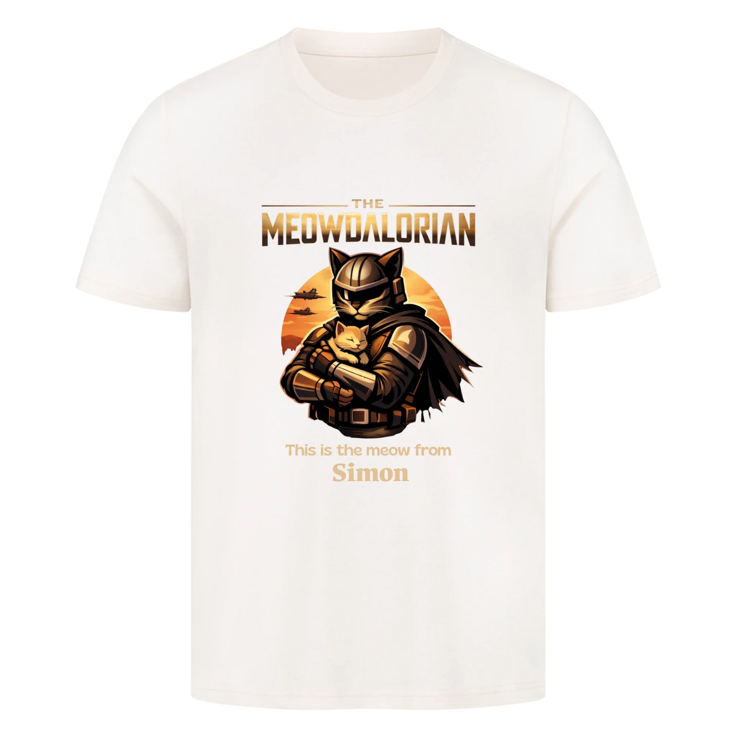 Personalisiertes Shirt "Meowdalorian"