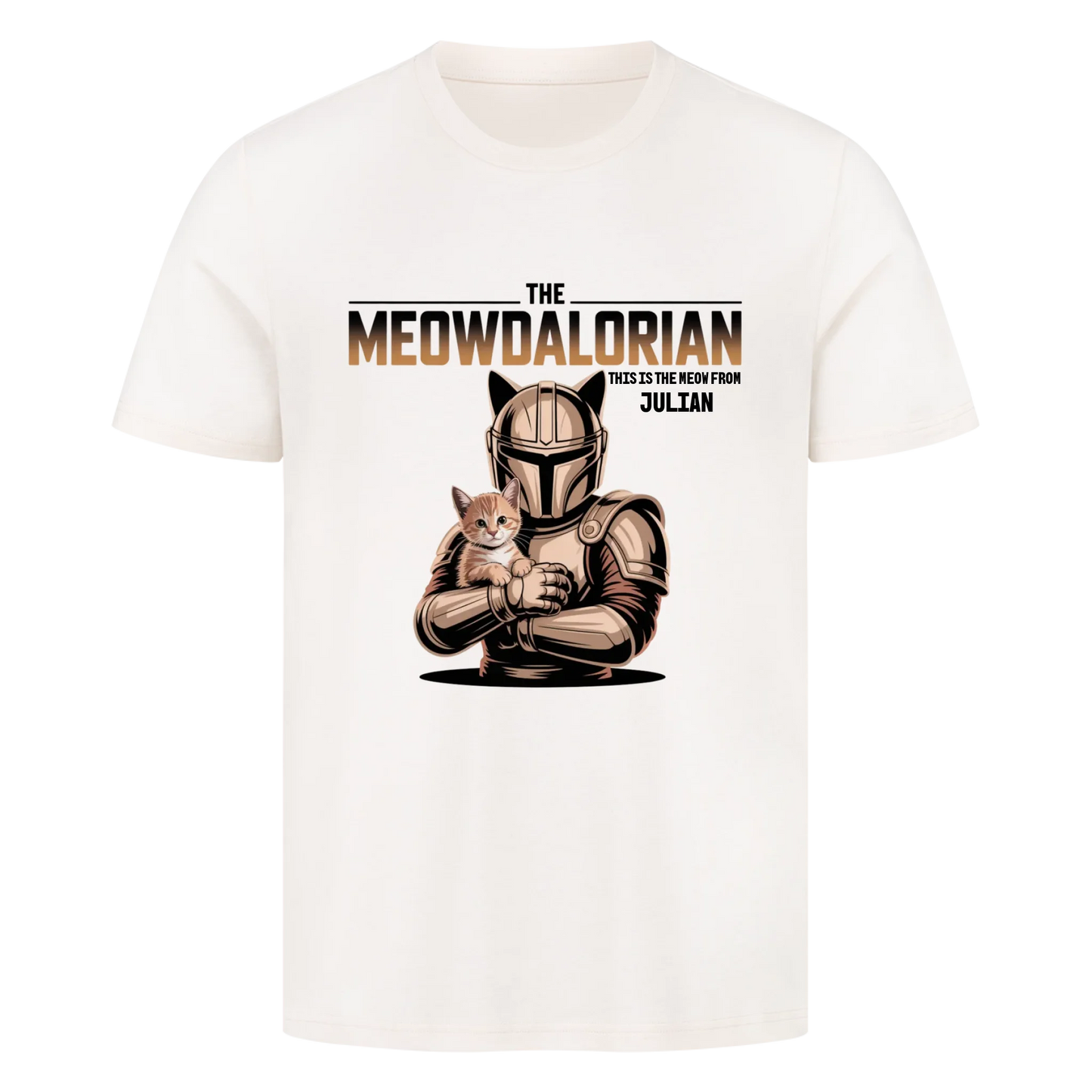 Personalisierbares Shirt "This is the meow"