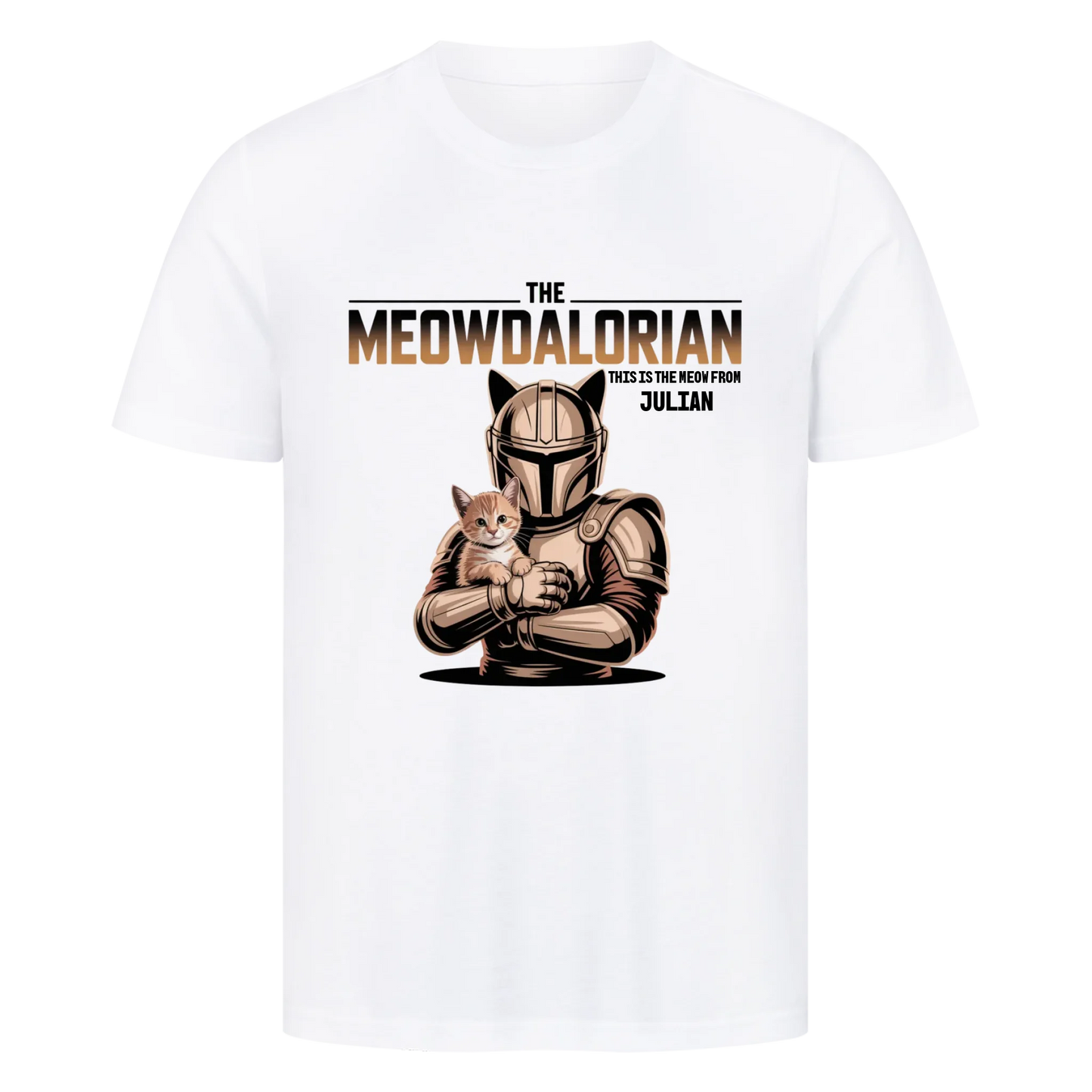 Personalisierbares Shirt "This is the meow"
