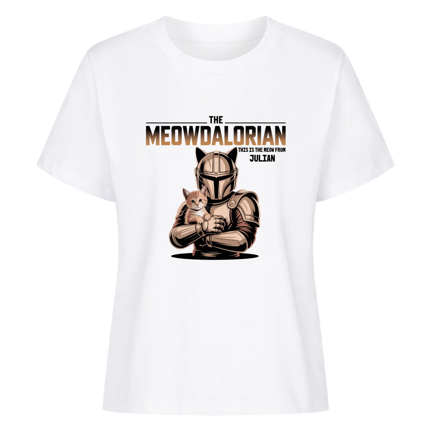 Personalisierbares Shirt "This is the meow"