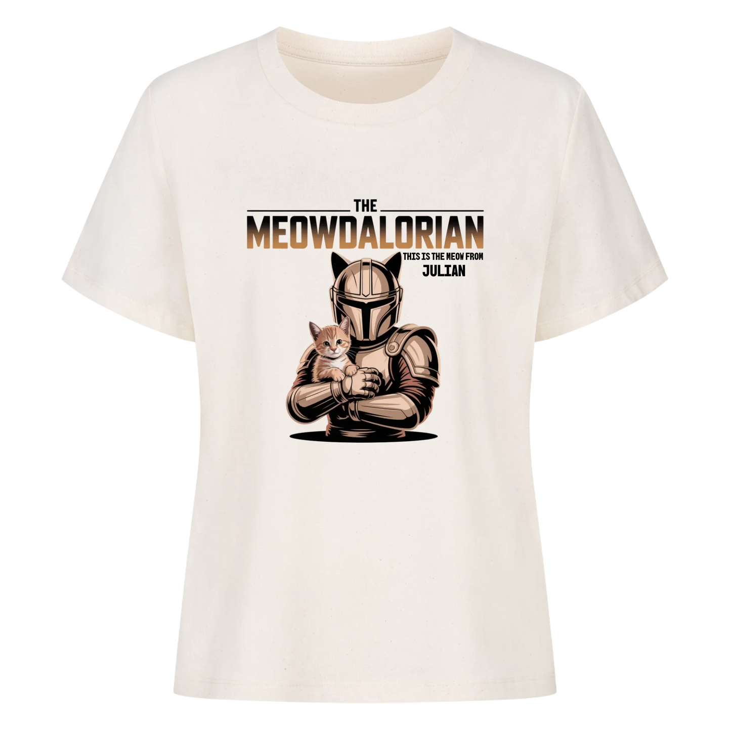Personalisierbares Shirt "This is the meow"