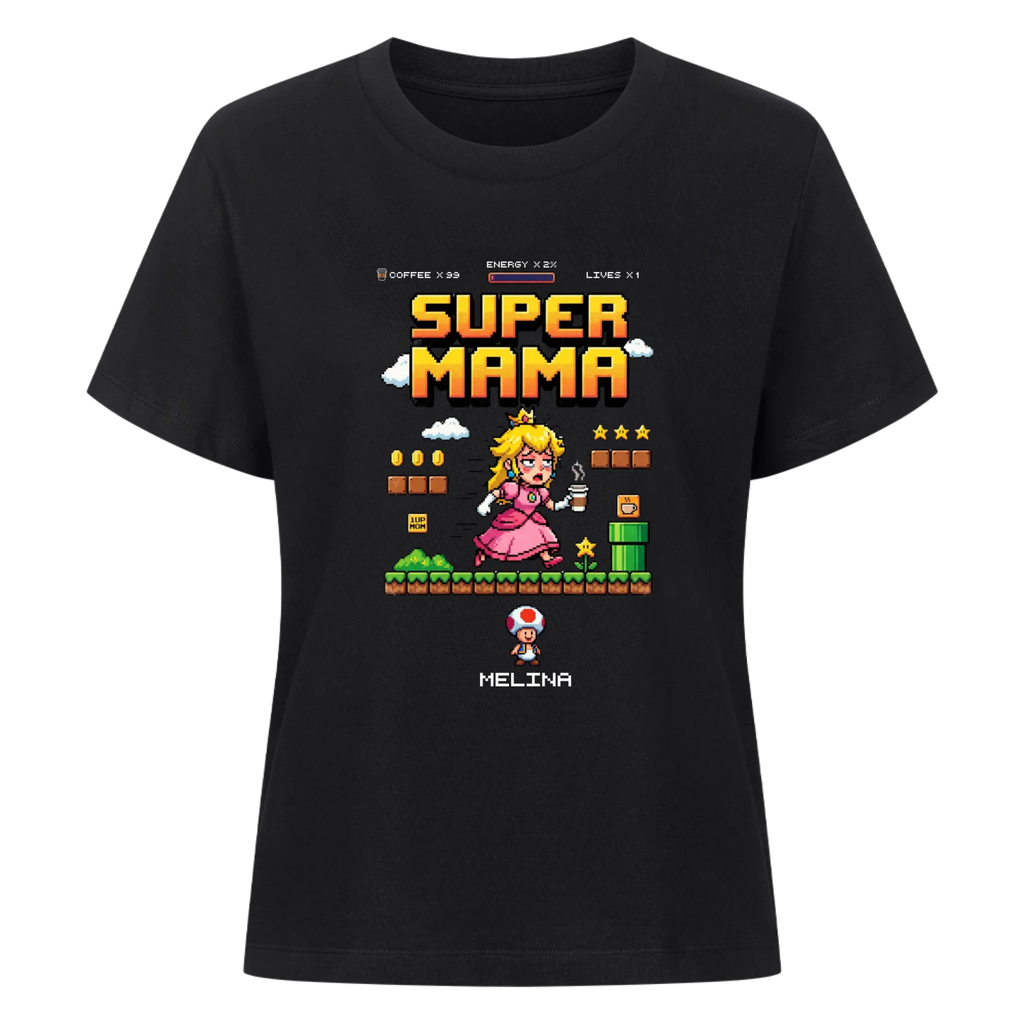 Personalisiertes Shirt "Super Mama"
