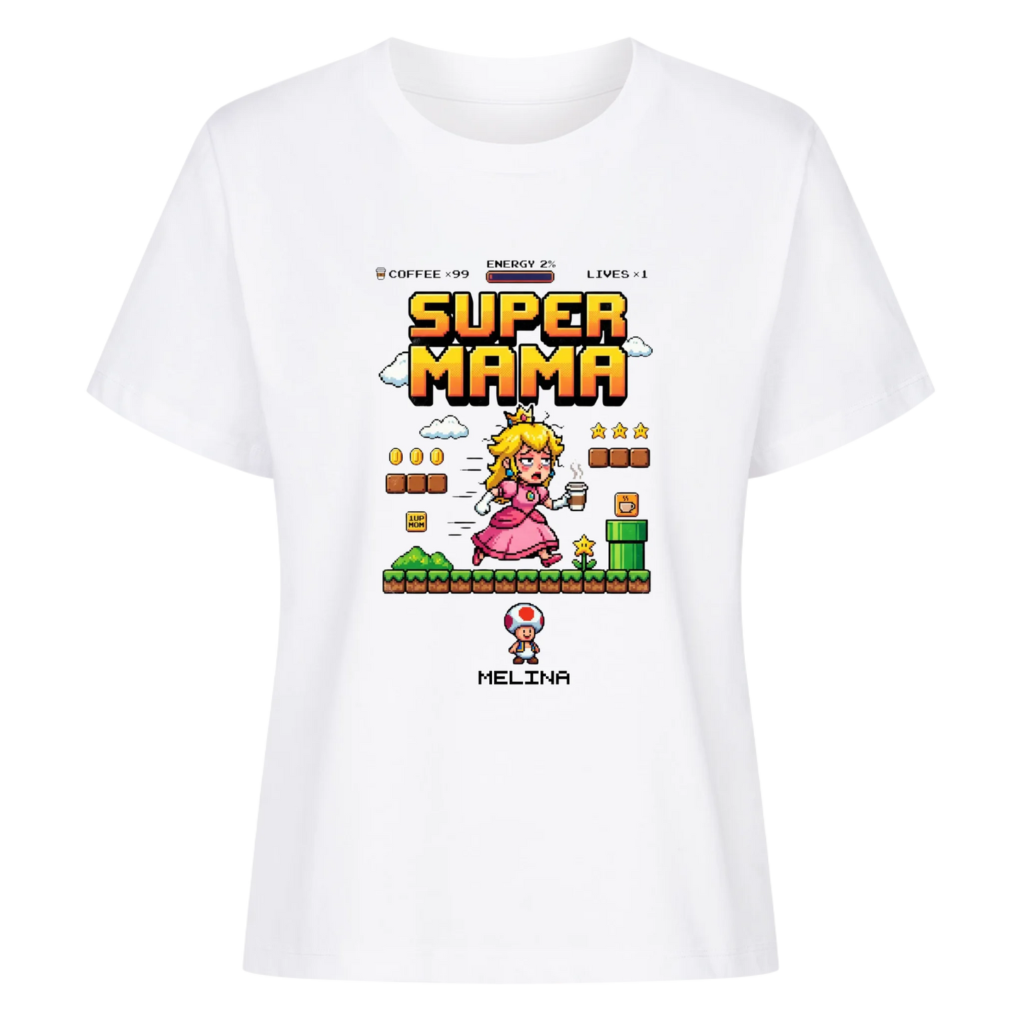 Personalisiertes Shirt "Super Mama"