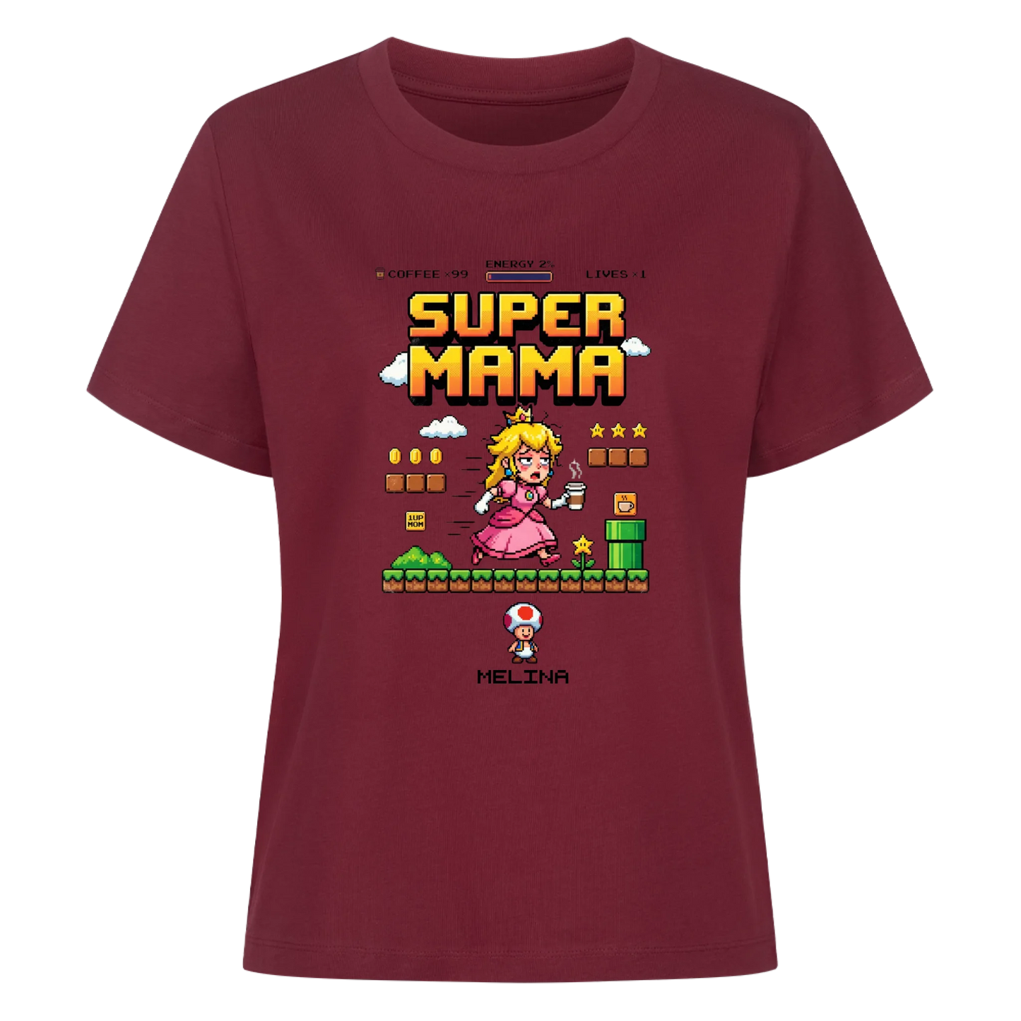 Personalisiertes Shirt "Super Mama"