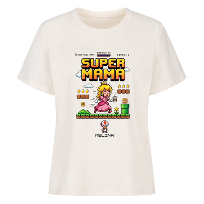 Personalisiertes Shirt "Super Mama"