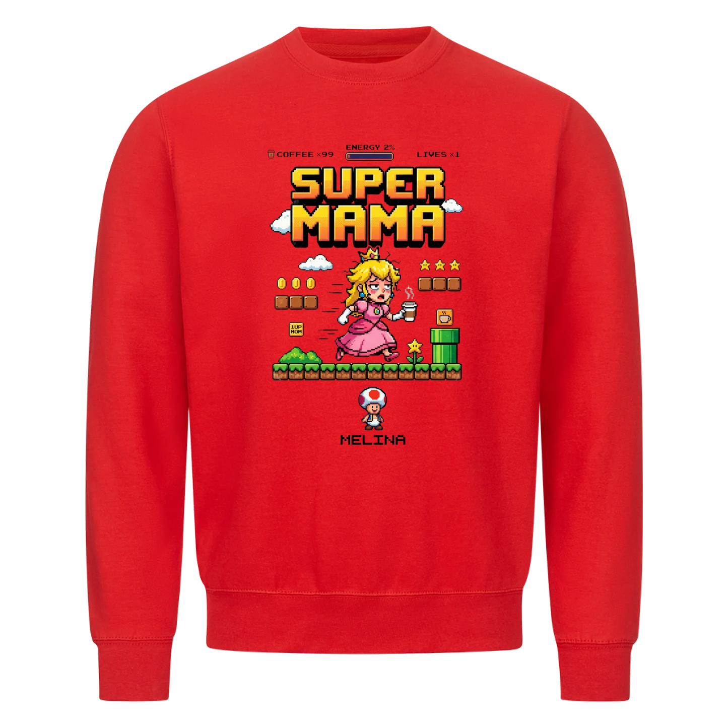 Personalisiertes Shirt "Super Mama"