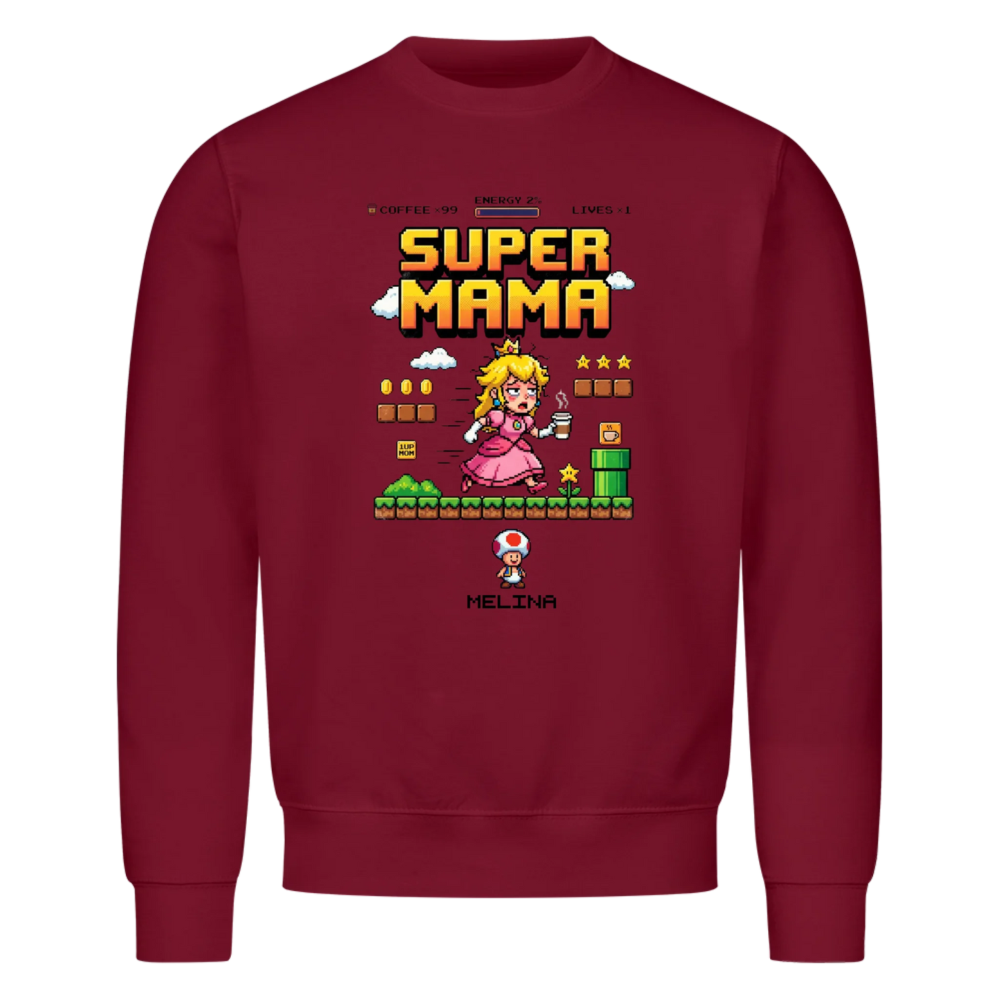 Personalisiertes Shirt "Super Mama"
