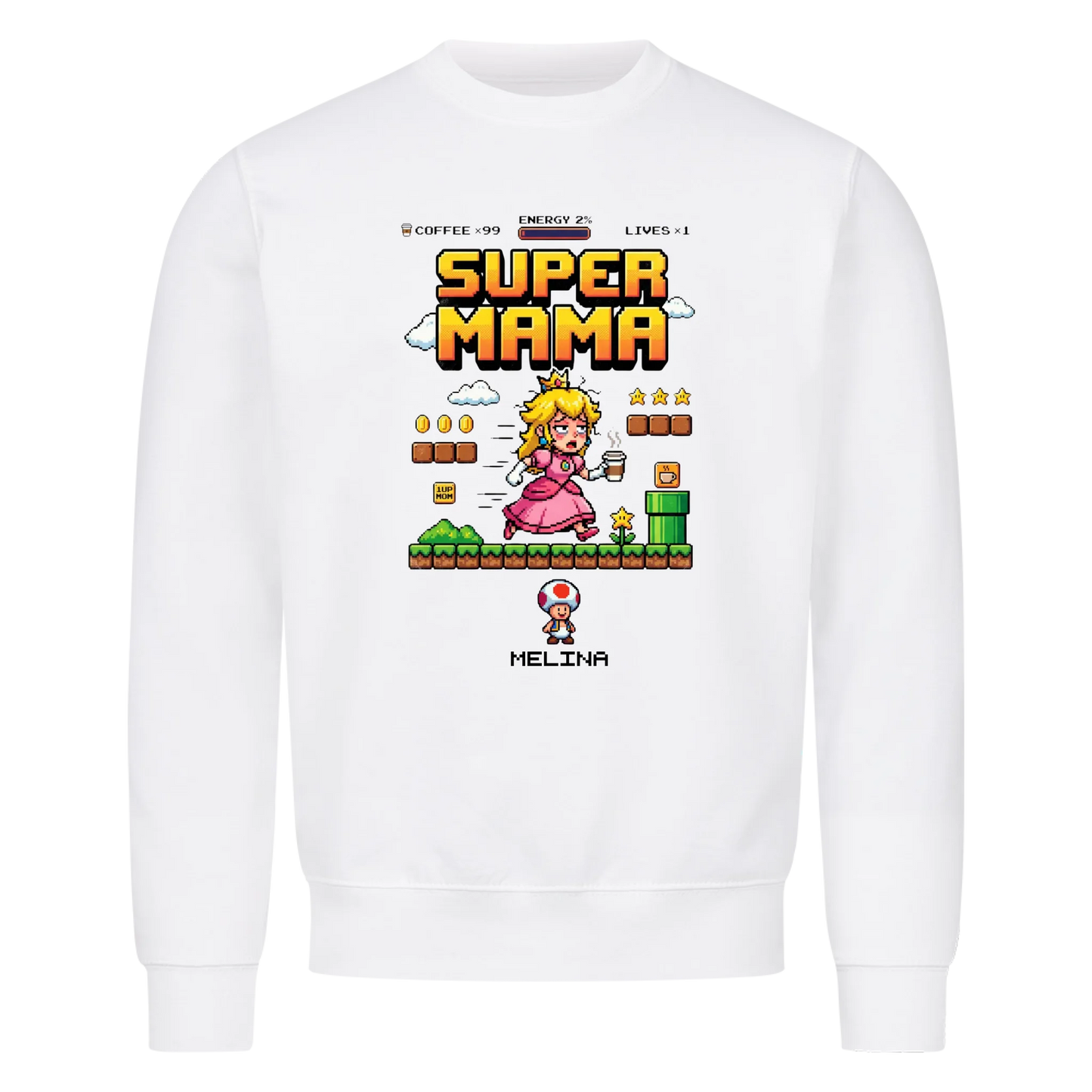 Personalisiertes Shirt "Super Mama"