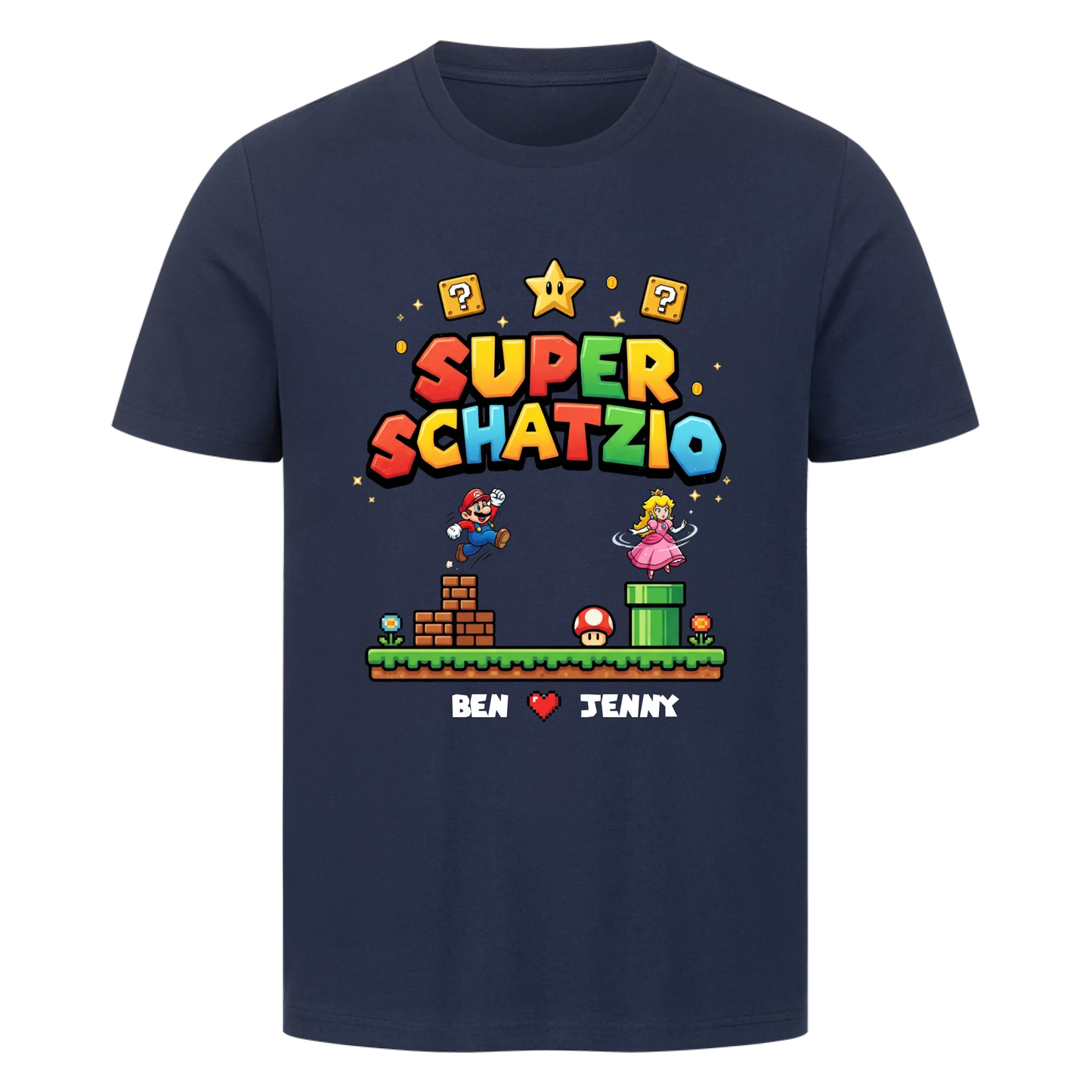 Personalisiertes Shirt "Super Schatzio"