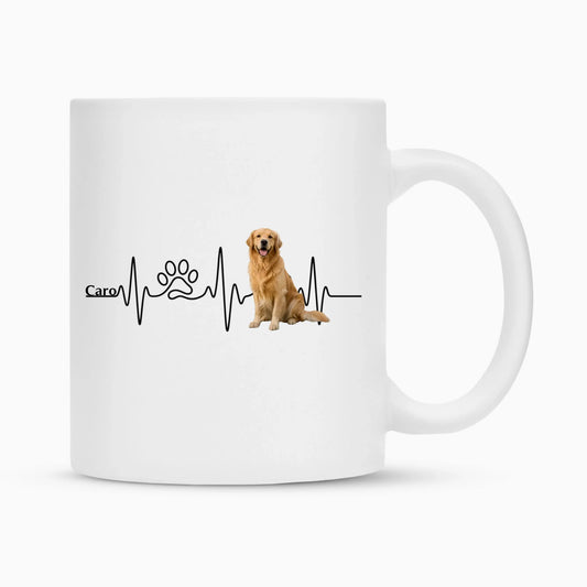 Personalized "Heartbeat" Mug
