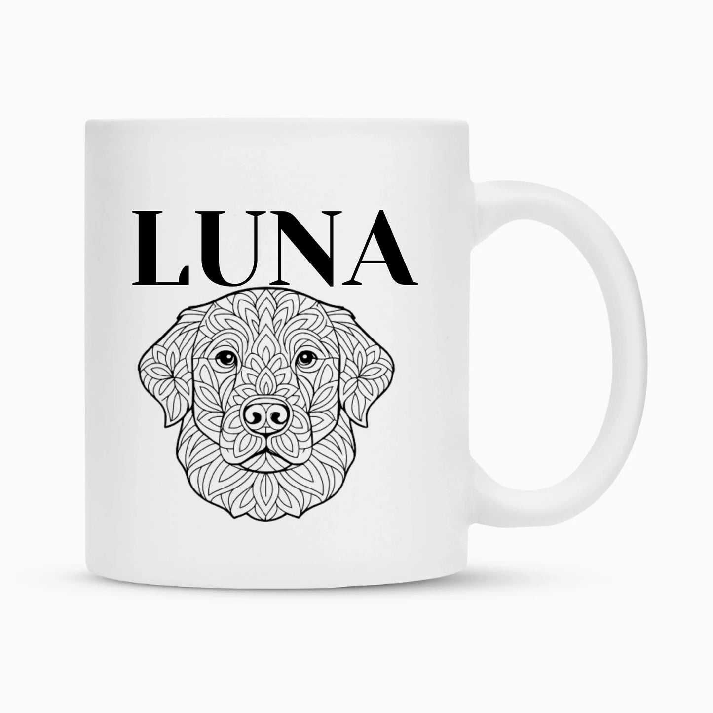 Personalisierte Tasse "Mandala"