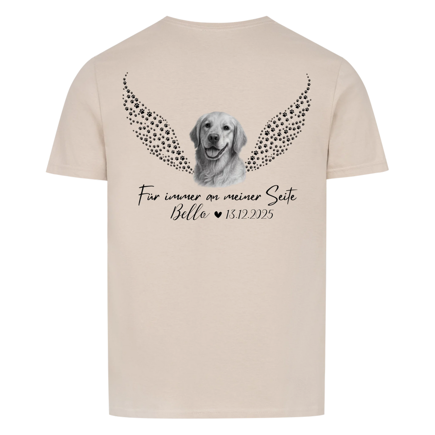 Personalisiertes Shirt "Flügel"
