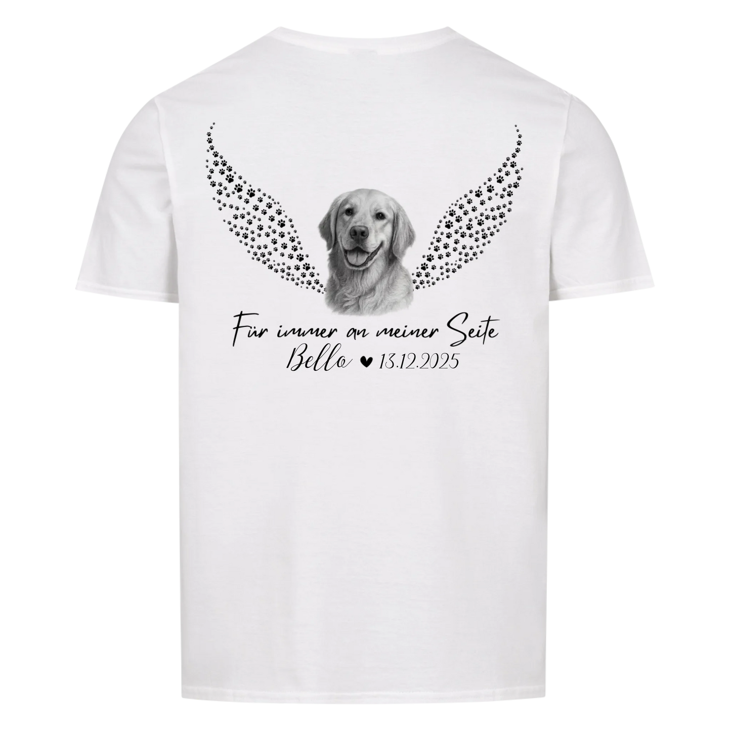 Personalisiertes Shirt "Flügel"