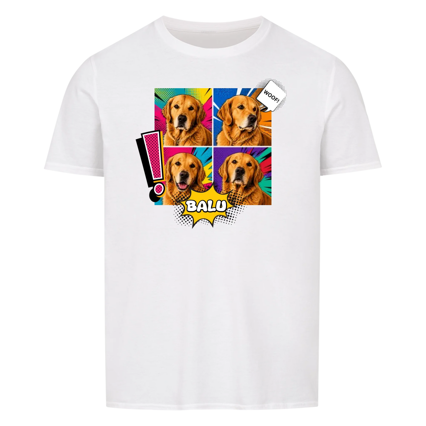 Personalisiertes Shirt "Pop Art"