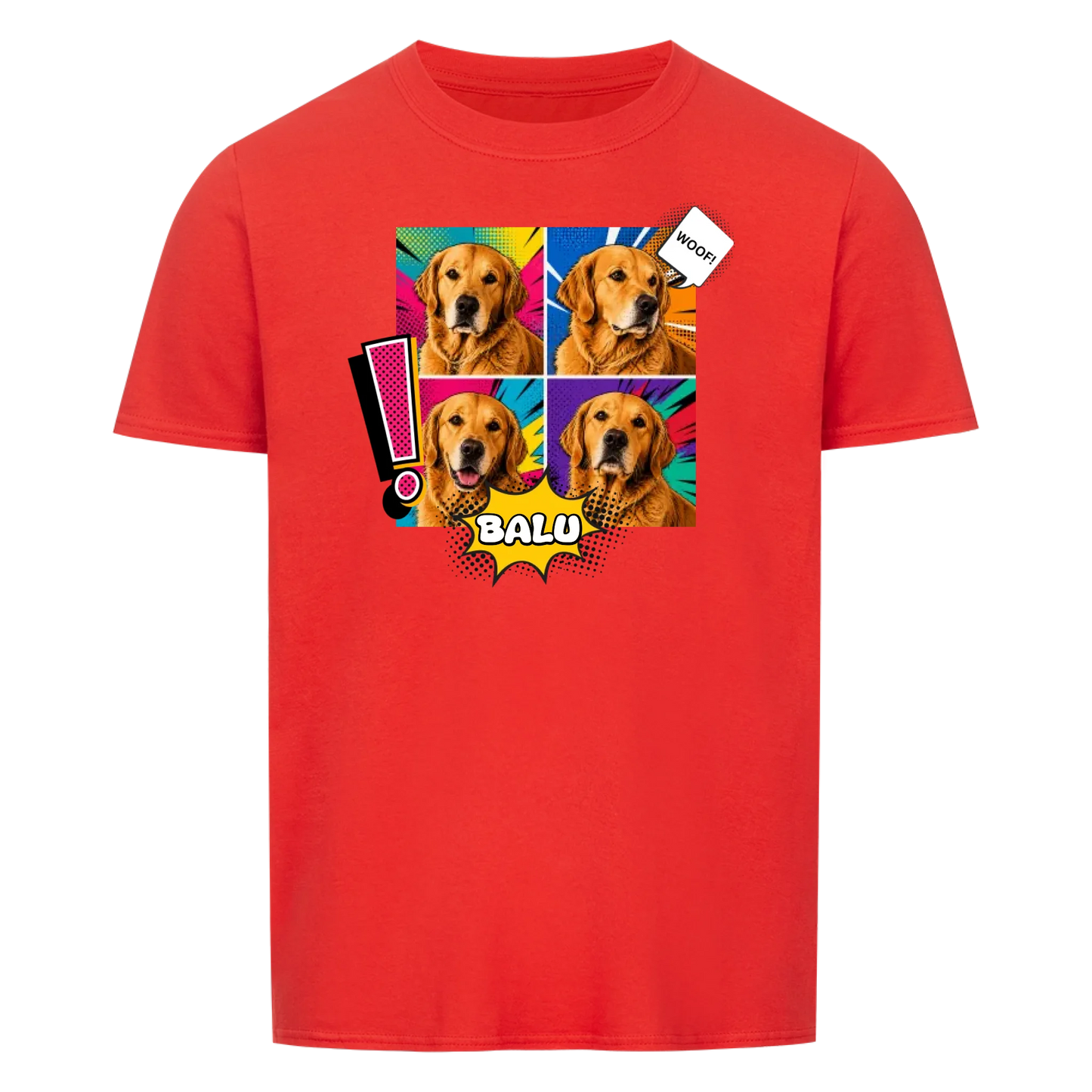Personalisiertes Shirt "Pop Art"