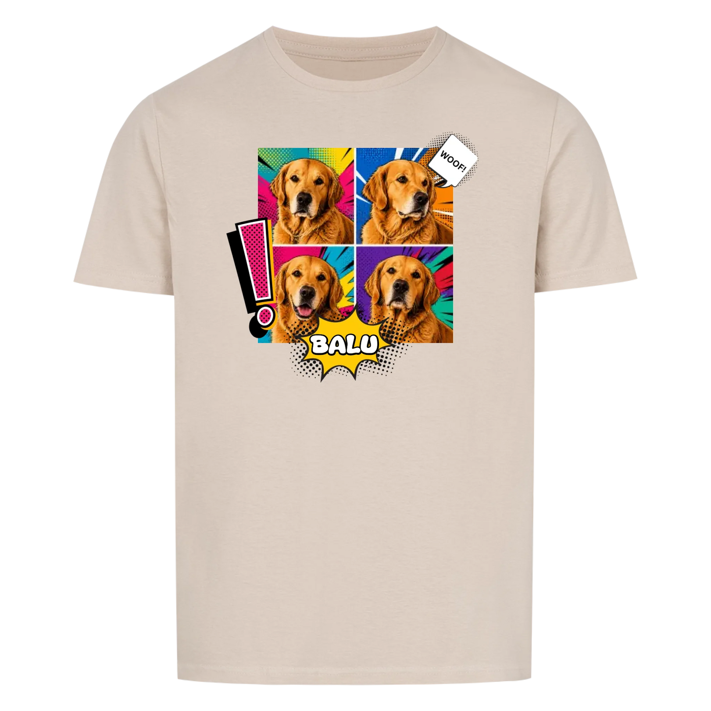 Personalisiertes Shirt "Pop Art"