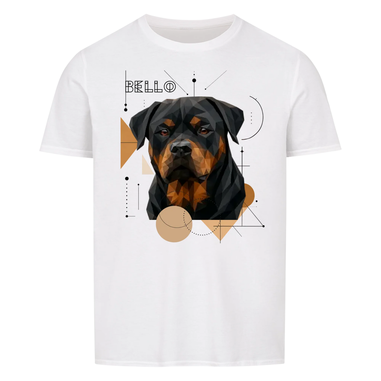 Personalized "Geometric Dog" Shirt