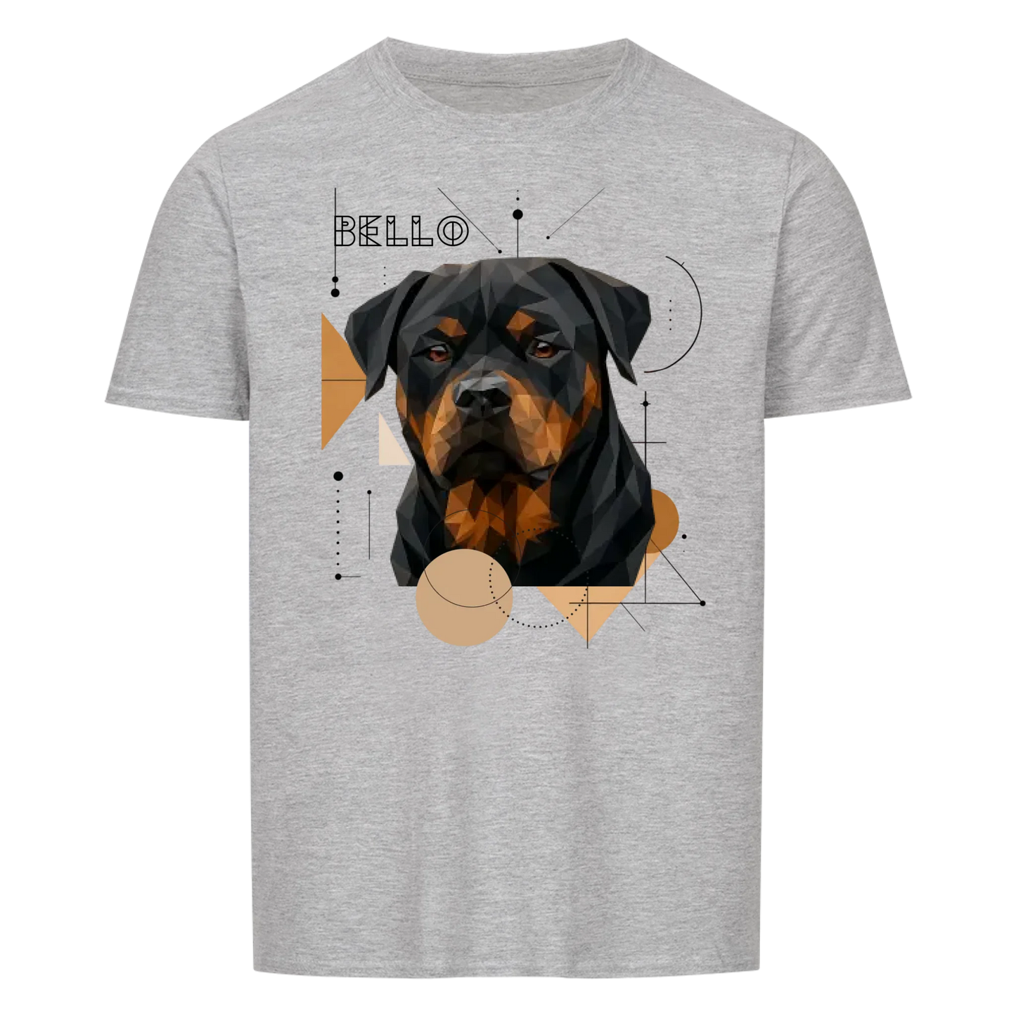 Personalized "Geometric Dog" Shirt