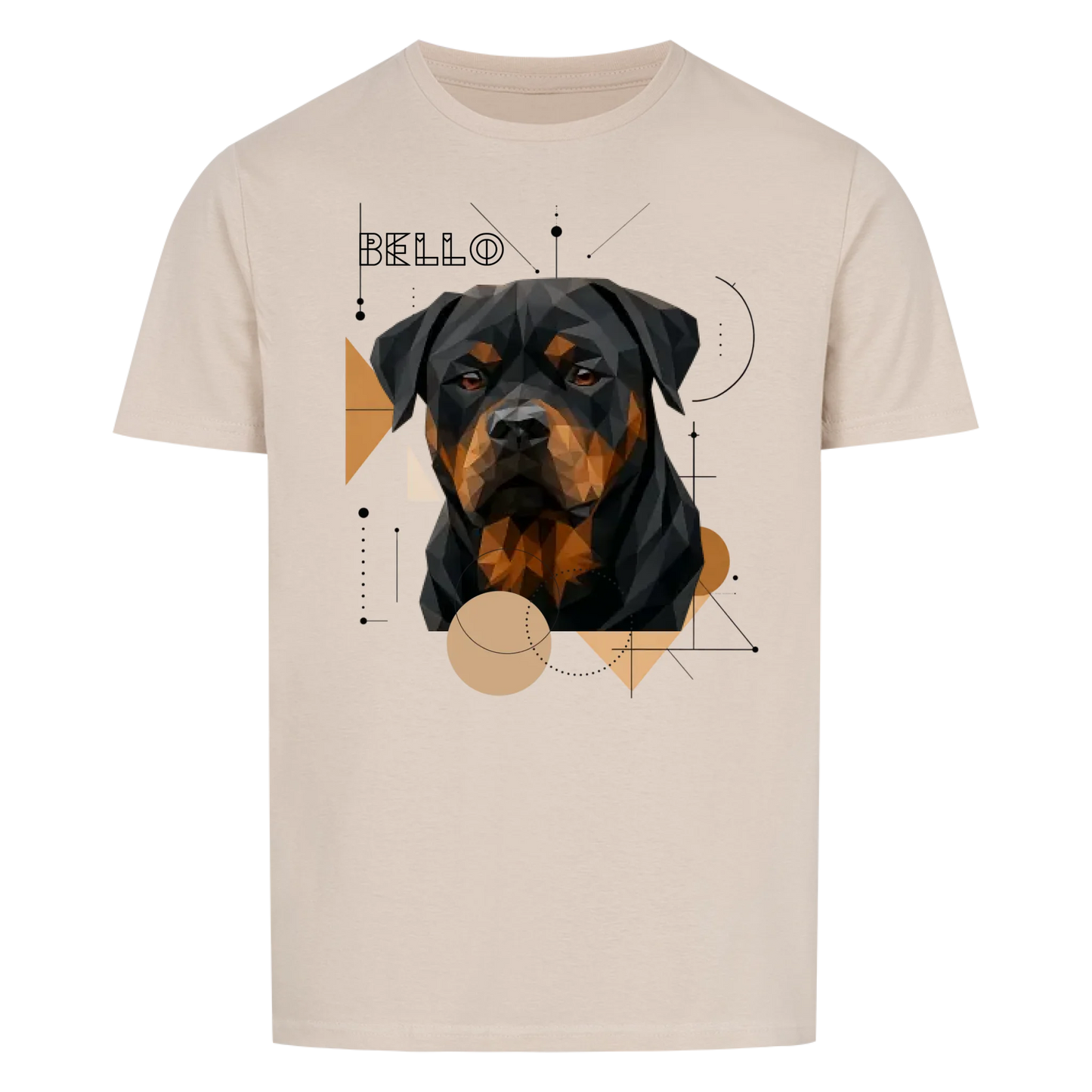 Personalized "Geometric Dog" Shirt