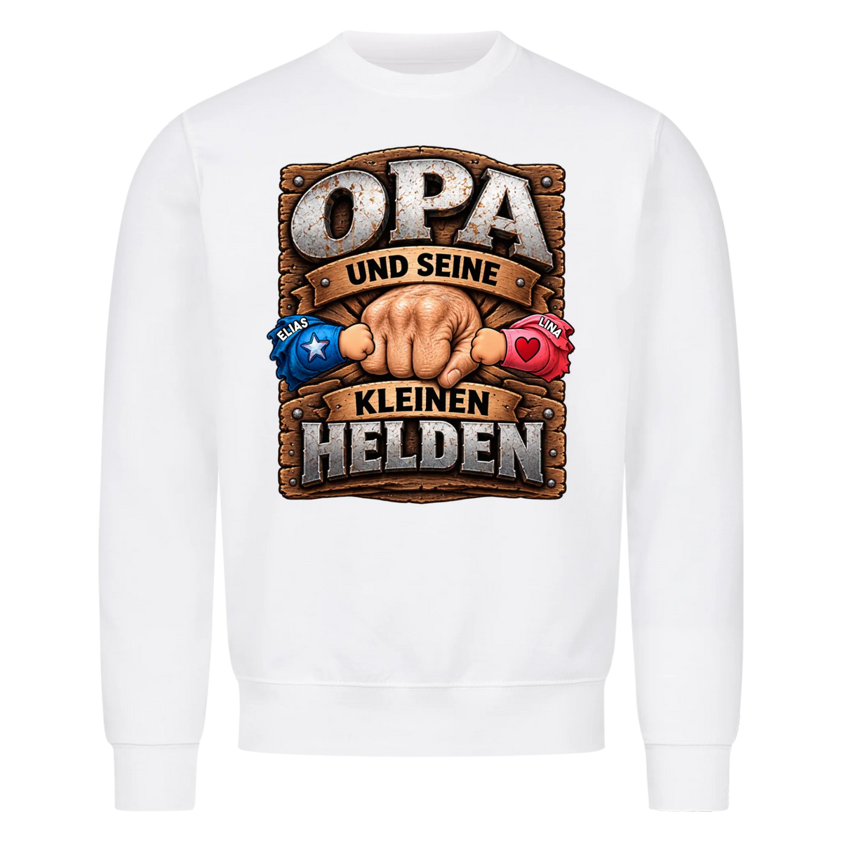 Personalisiertes Shirt "Kleine Helden"