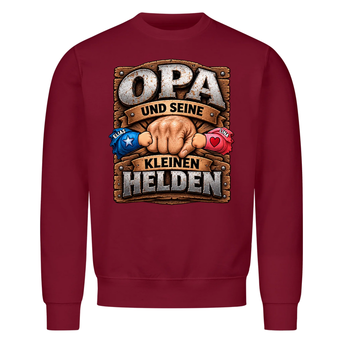 Personalisiertes Shirt "Kleine Helden"