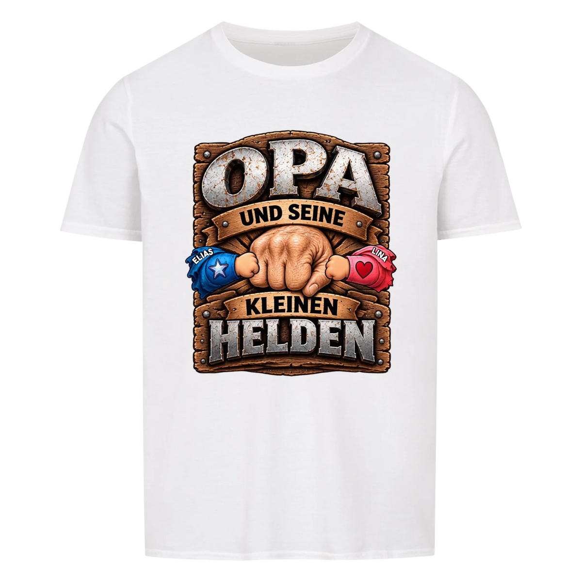 Personalisiertes Shirt "Kleine Helden"