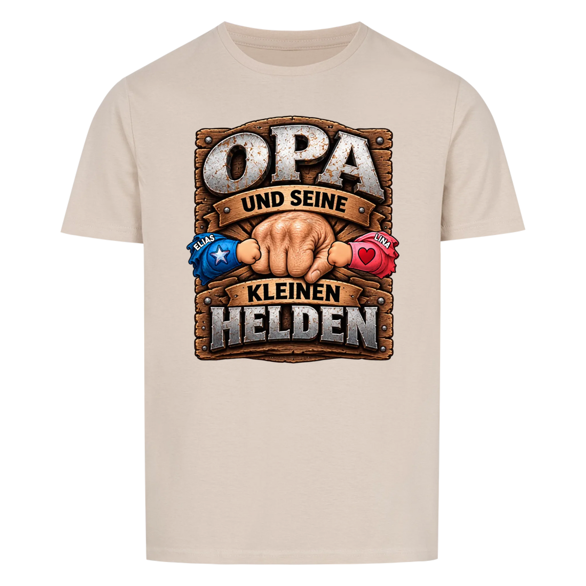 Personalisiertes Shirt "Kleine Helden"