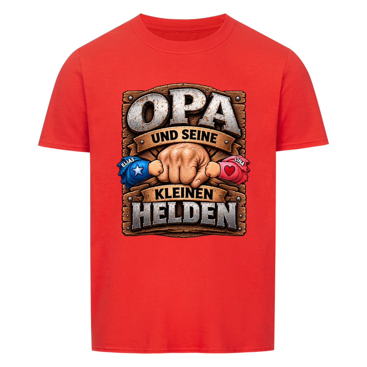 Personalisiertes Shirt "Kleine Helden"