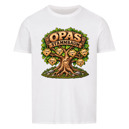 Personalisiertes Shirt "Opas Stammbaum"