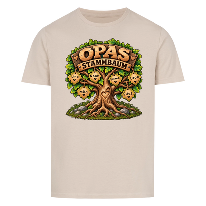 Personalisiertes Shirt "Opas Stammbaum"