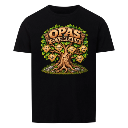 Personalisiertes Shirt "Opas Stammbaum"