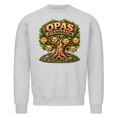 Personalisiertes Shirt "Opas Stammbaum"
