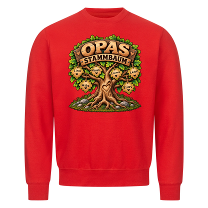 Personalisiertes Shirt "Opas Stammbaum"