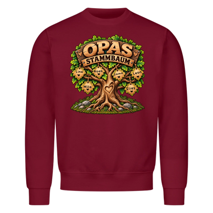 Personalisiertes Shirt "Opas Stammbaum"
