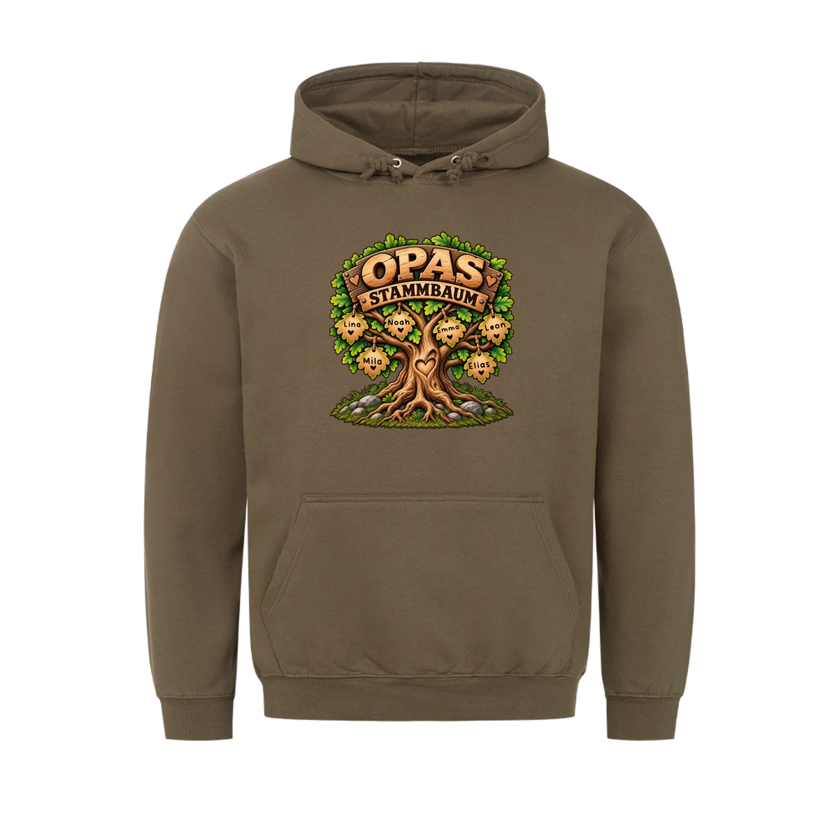 Personalisiertes Shirt "Opas Stammbaum"