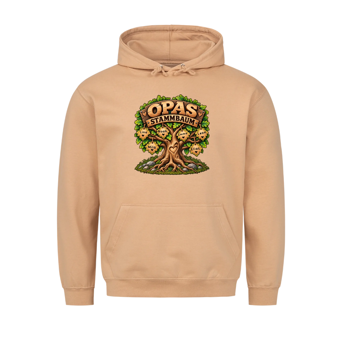 Personalisiertes Shirt "Opas Stammbaum"