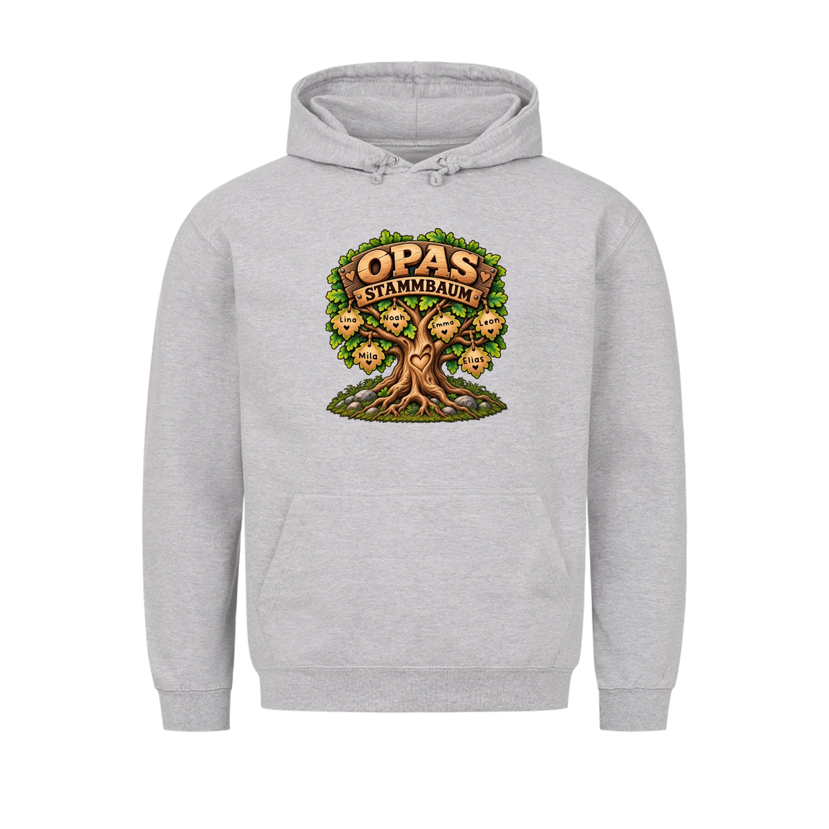 Personalisiertes Shirt "Opas Stammbaum"