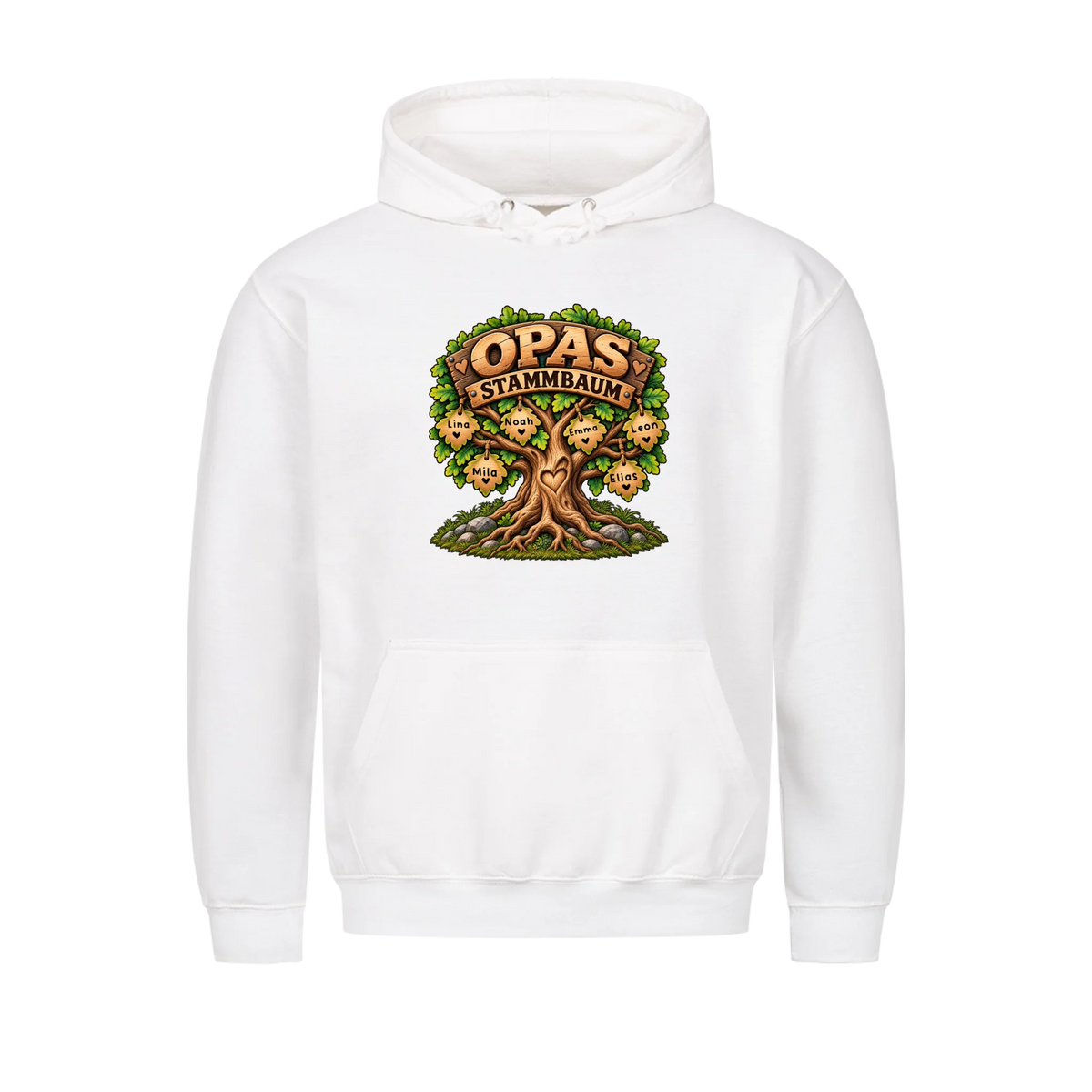 Personalisiertes Shirt "Opas Stammbaum"