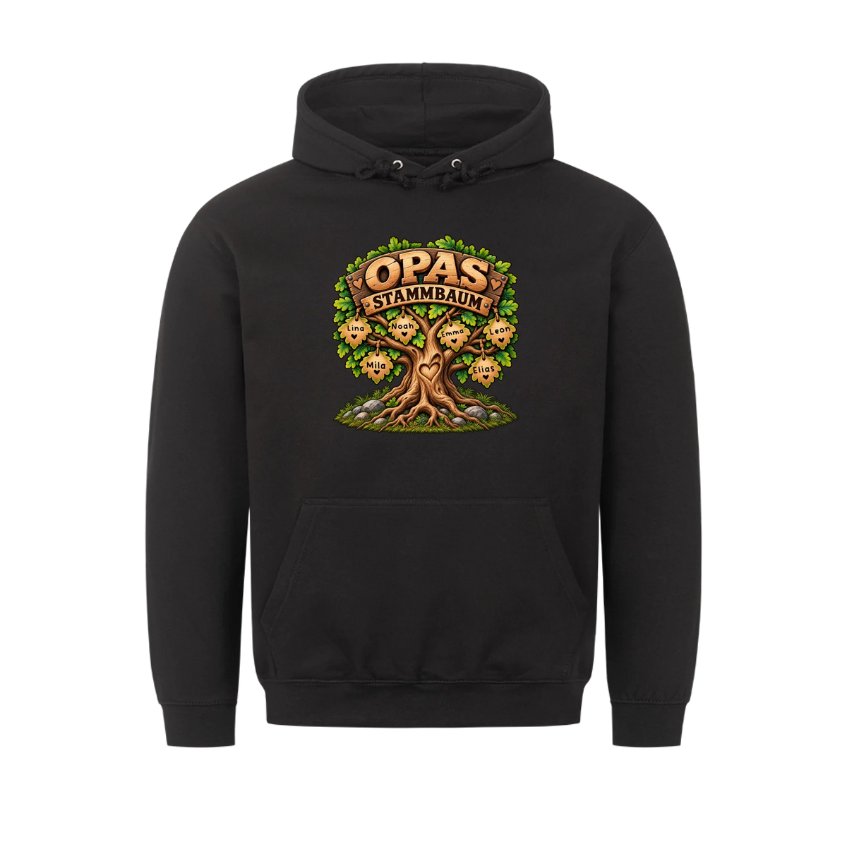 Personalisiertes Shirt "Opas Stammbaum"