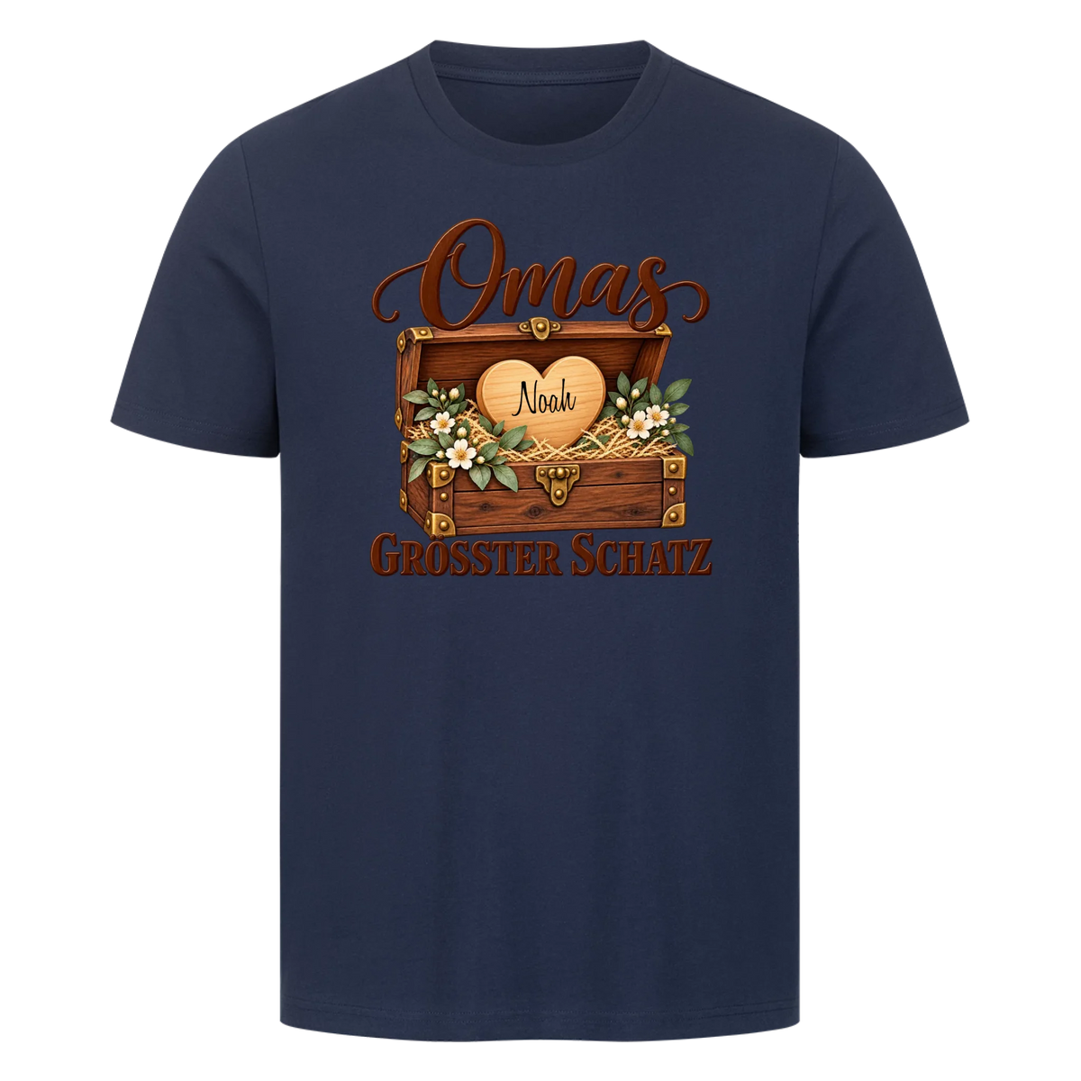 Personalisiertes Shirt "Omas größter Schatz"
