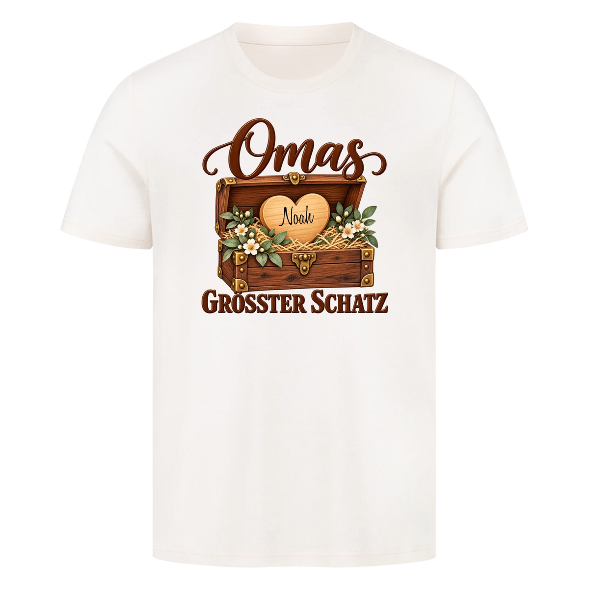 Personalisiertes Shirt "Omas größter Schatz"