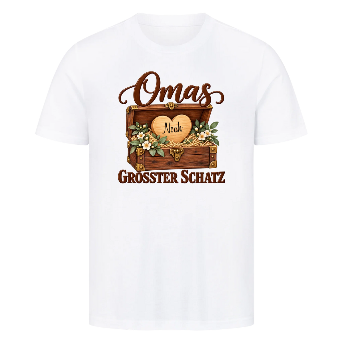 Personalisiertes Shirt "Omas größter Schatz"