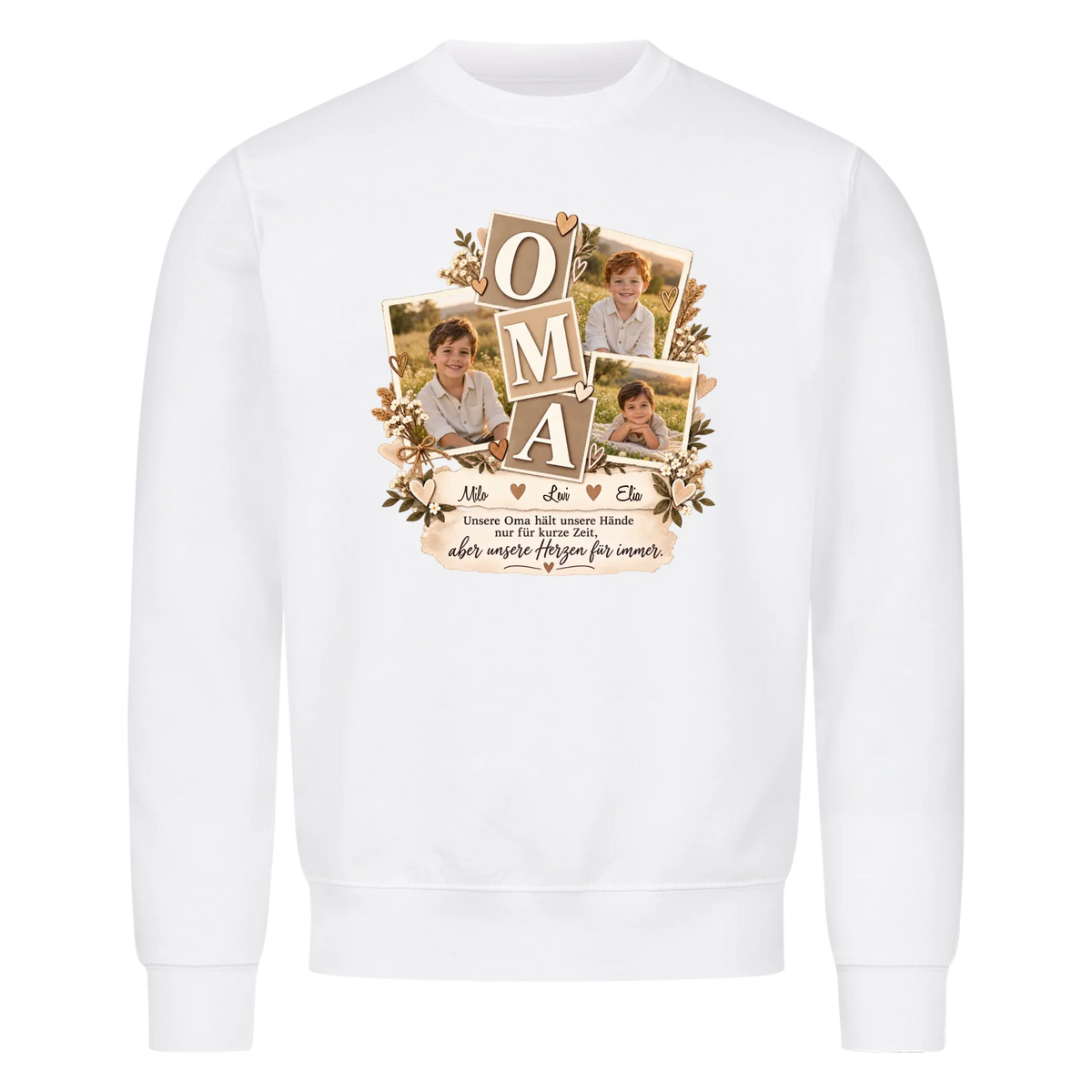 Personalisiertes Shirt "Für Oma"