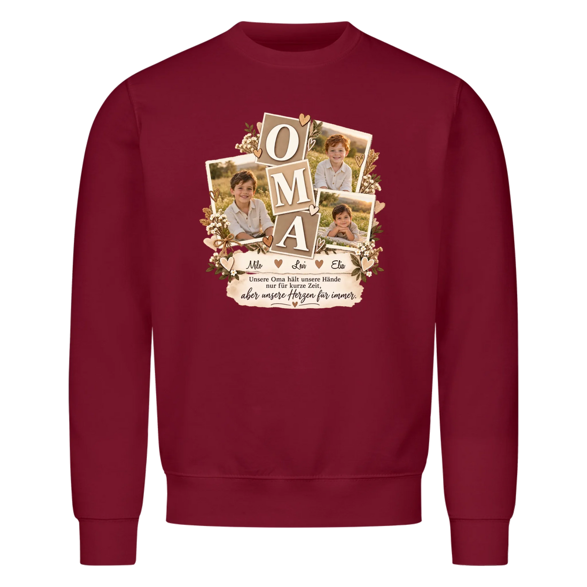 Personalisiertes Shirt "Für Oma"