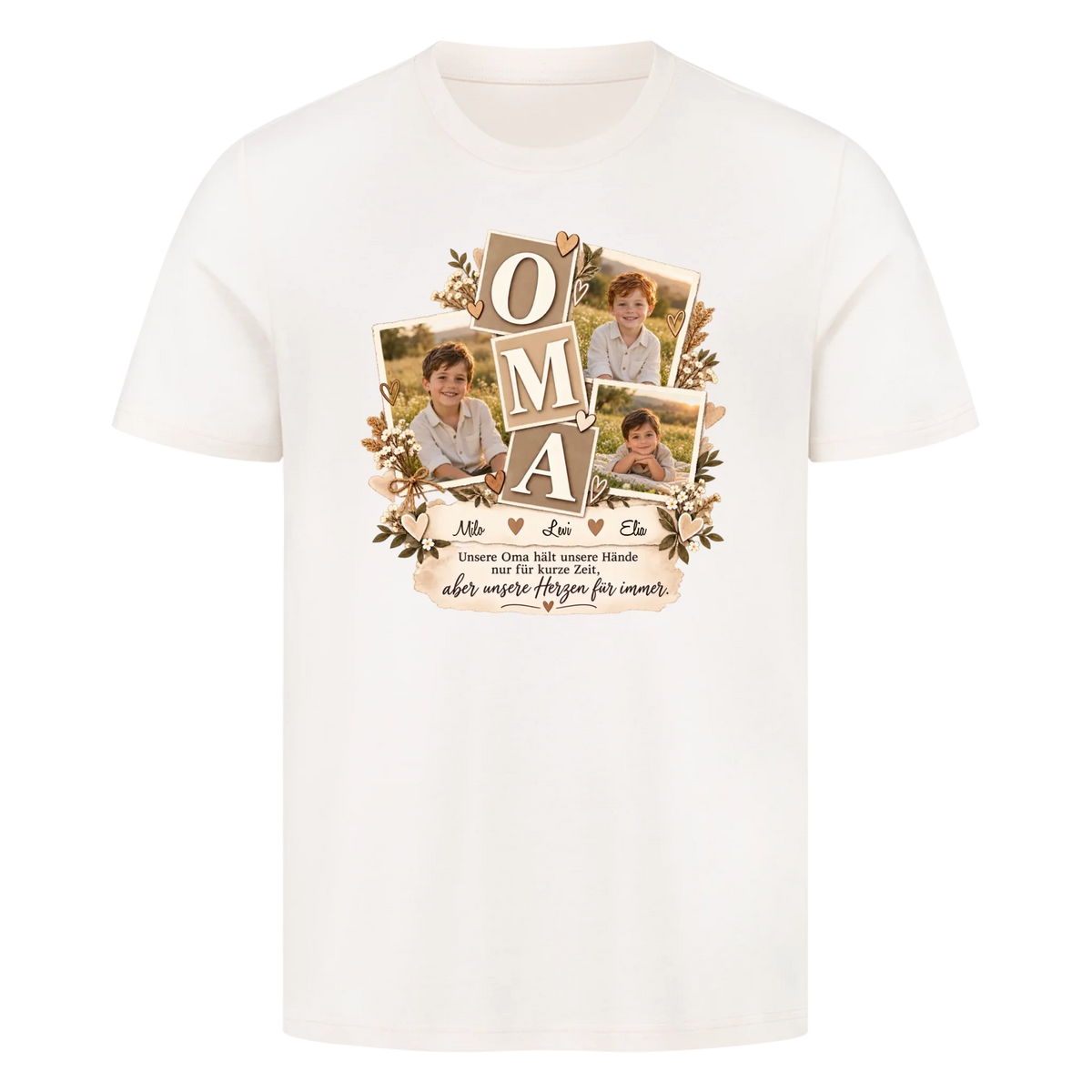 Personalisiertes Shirt "Für Oma"