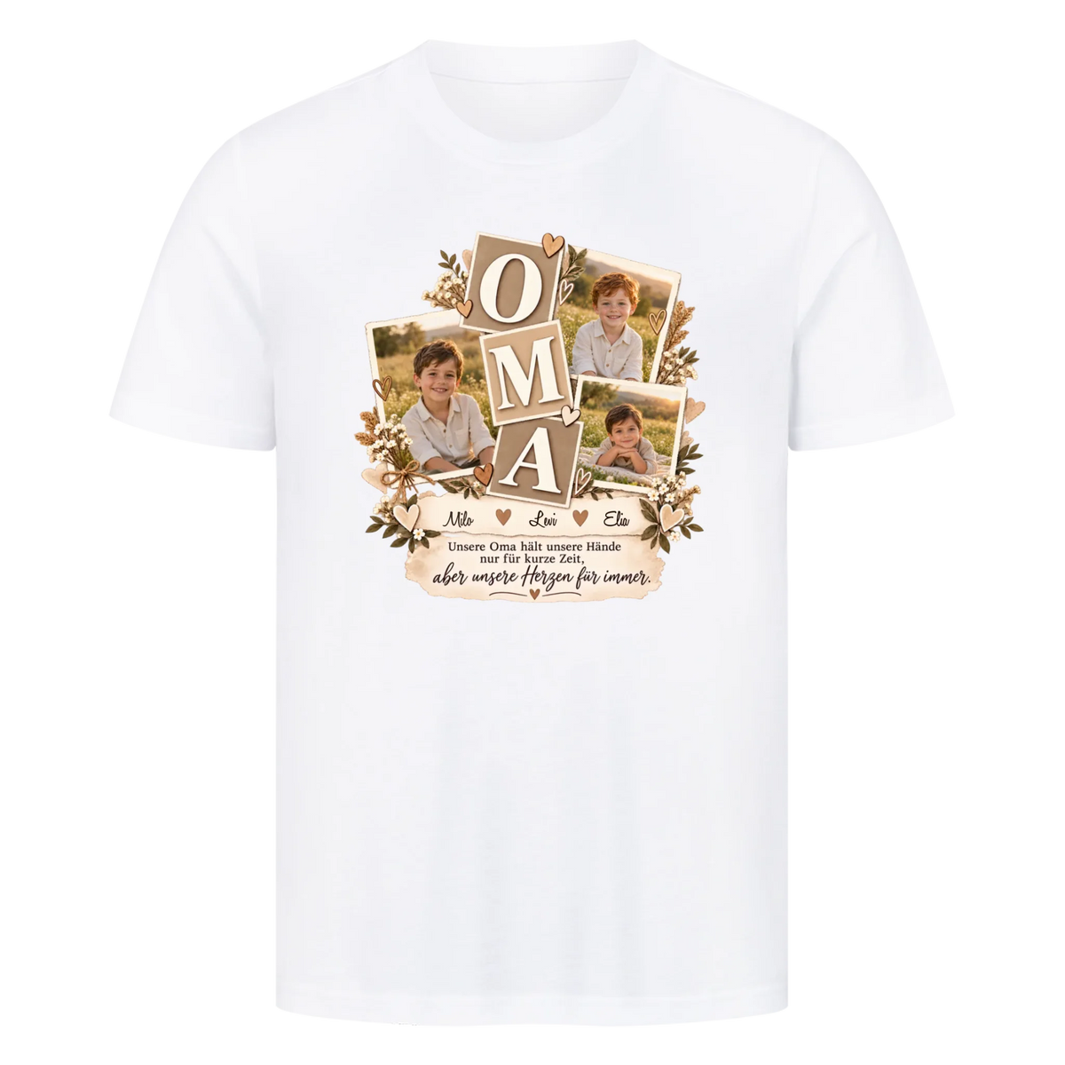 Personalisiertes Shirt "Für Oma"